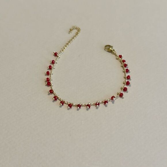 Boho beaded bracelet M1091 - Picture 3 of 4